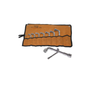 Jeu de 9 clés à pipe en trouss