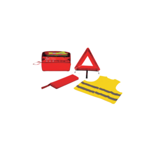 Gillet de sécurité + triangle pré - signalisation Par 100 pièces