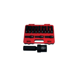 Coffret 12 douilles à chocs articulées - 1/2 ’’