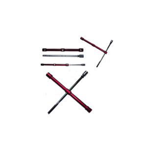 Clé en croix multifonctions avec douilles 1/2”