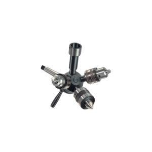 Tourelle et porte-outils révolver 4 tétes et accessoires