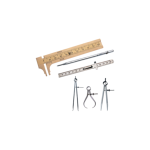 Jeu de 6 instruments de traçage