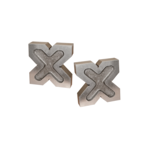 Paires de ves 4 entailles 90° faces évidées