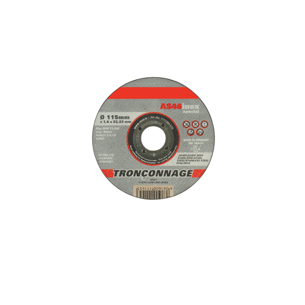 MEULES DE TRONÇONNAGE EXTRA-FINES 16154556115