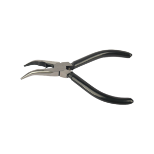 Micro pince à becs 1/2 ronds Striés