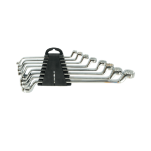 Jeu de 8 clés polygonales contrecoudées