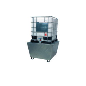 Bac de retention Finition galvanisée