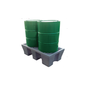 Bac de rétention pour 2 fûts
