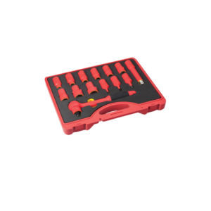 Jeu de clés à douilles - VDE - 1/2”