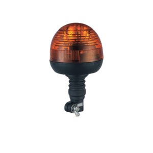 Gyrophare halogène 12/24 V sur tige flexible