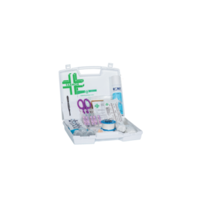 Valise de secours longue durée 5 personnes en polypropylène blanc