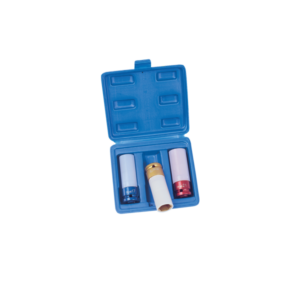 Jeu 3 douilles à choc pour jantes aluminium