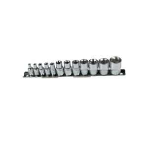 Reglette avec 12 douilles E PROFIL 1/4” et 3/8”