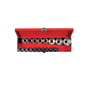 Coffret métallique 18 douilles super lock