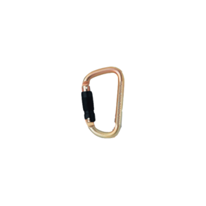 Mousqueton acier verrouillage automatique triple action