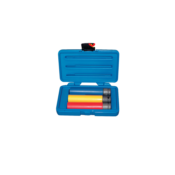 Jeu 3 douilles à choc extra longues 150 mm