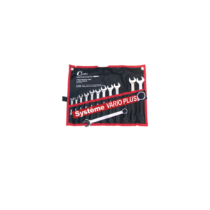 Trousse 12 clés oeil mixtes - 8 à 19 mm