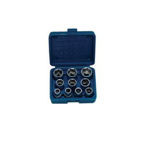 Coffret 10 douilles 6 pans en pouce