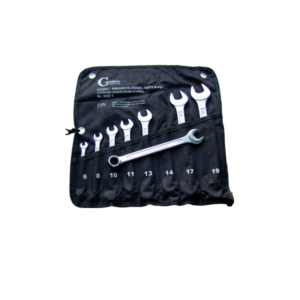 Trousse 8 clés oeil mixtes 6 à 19 mm