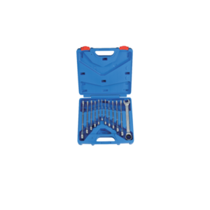 Coffret 12 clés à cliquets et fourches