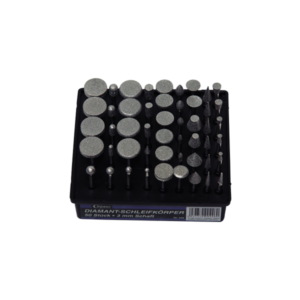 COFFRET AVEC 50 FRAISES AU DIAMANT Ø 3 MM.