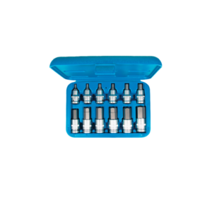 Coffret 12 douilles 6 pans - 1/2”