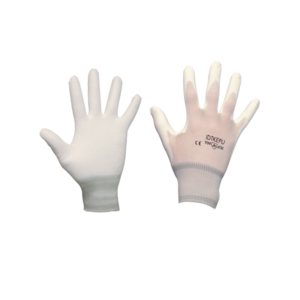 Gants enduits PU BLANC de taille 10