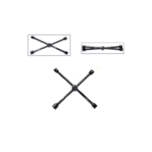 Clé en croix repliable - Acier Chrome Vanadium