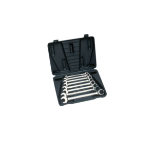 Coffret 8 clés mixtes fourches et cliquets