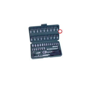 Coffret douilles 47 pièces