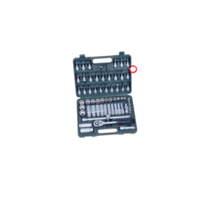 Coffret douilles 61 pièces