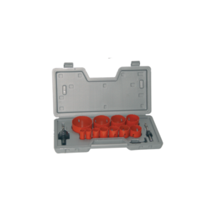Coffret de 11 scies cloche bi-métal avec mandrin