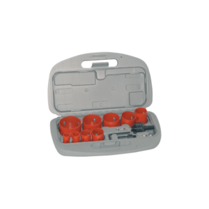 Coffret de 9 scies cloche bi-métal avec mandrins