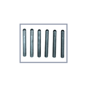 Jeu de 6 guides pour électrodes courts