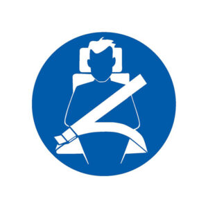 CEINTURE DE SECURITE OBLIGATOIRE D.300mm