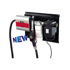 POMPE GASOIL MURALE 60 l/min AVEC FILTRE EAU/GASOIL