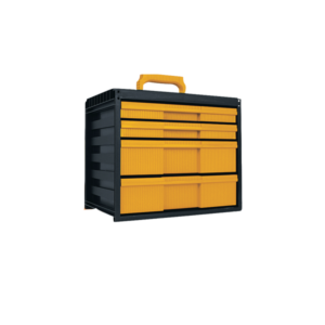 Mallette de rangement Cargo system 4 jaune