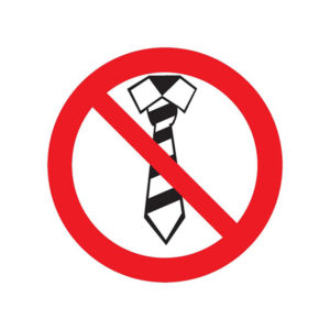 CRAVATE INTERDITE D.300mm