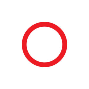 INTERDIT A TOUT VEHICULE D.300mm