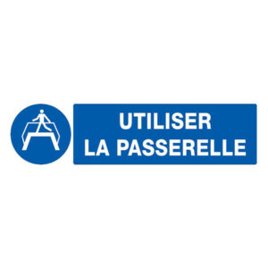 UTILISER LA PASSERELLE 200x52mm