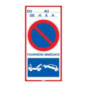 STATIONNEMENT GENANT 2 EN 1 800X400mm