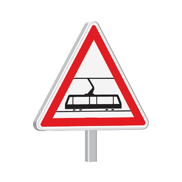 A9-1000-Classe 2-Traversée de voies de tramways