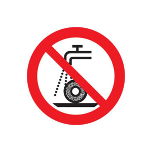 NE PAS UTILISER POUR LA RECTIFICATION HUMIDE D.300mm