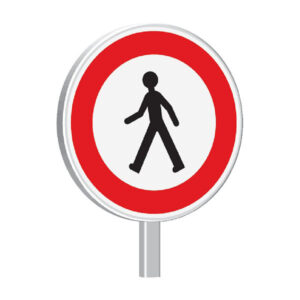 B9a-450-Classe 2-Accès interdit aux piétons