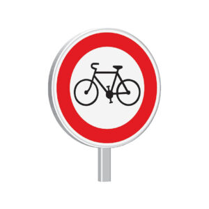 B9b-450-Classe 2-Accès interdit aux cycles