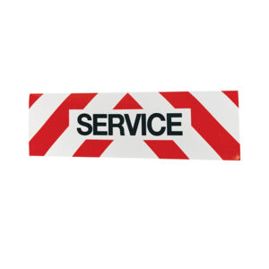 PANNEAU "SERVICE" 50X15CM MAGNETIQUE