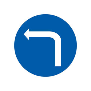 VIRAGE A GAUCHE D.300mm