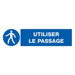 UTILISER LE PASSAGE 330x200mm