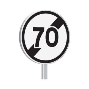 B33-450-Classe 2-Fin de limitation de vitesse à 70km/h