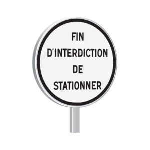 B39-450-Classe 1-Fin d'interdiction de… A spécifier